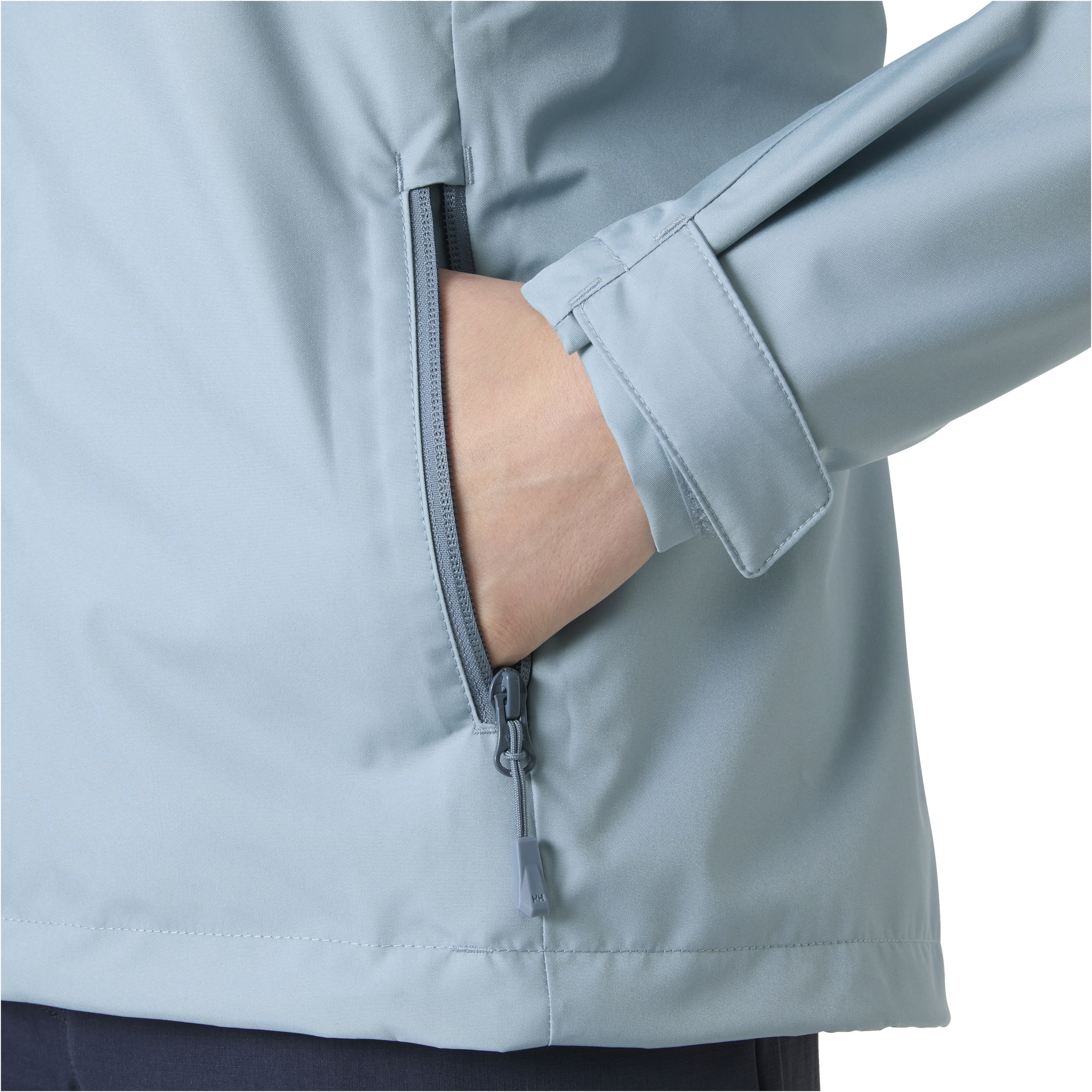 2026 Helly Hansen Womens Crew Hooded Jacket 2.0 34448 - Windy Blue